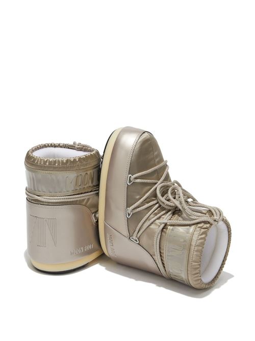 Stivale Icon Low glance platino MOON BOOT | 80D1409350B003